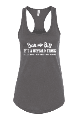 WOMEN'S "IT'S A BUFFALO THING" RACERBACK TANK TOP