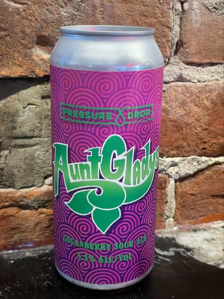 PRESSURE DROP BREWING - AUNT GLADYS LOGANBERRY SOUR