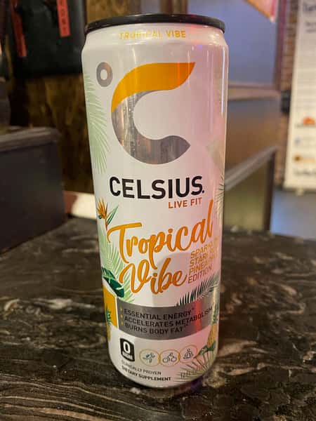 CELSIUS LIVE FIT (ENERGY DRINK) - TROPICAL VIBE
