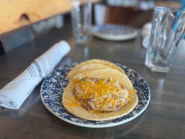 Bean & Cheese Tacos