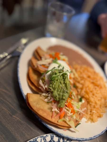 Potato Tacos Dorados