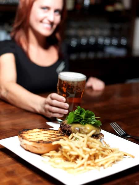 meal and beer