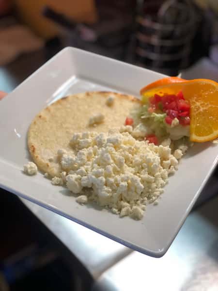 Arepas with Queso
