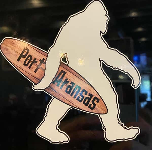 Decals - Bigfoot w/Surfboard