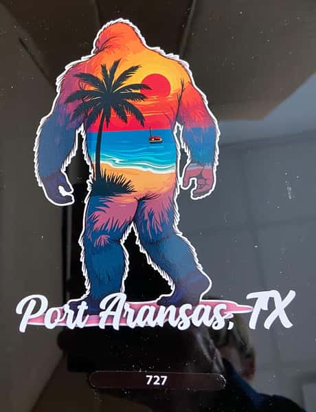 Decals -Beachscape Bigfoot