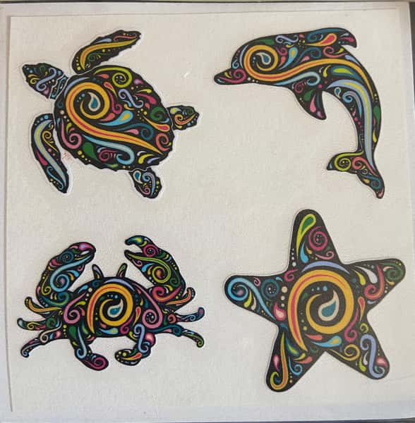 Decals - Paisley Swirl MP12