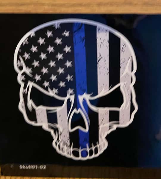 Decals - Police Skull