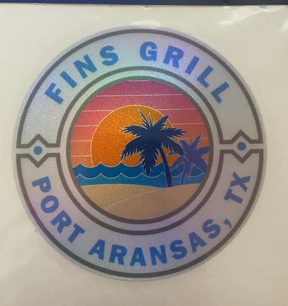Decals - Coastal Badge Foil FinsGrill