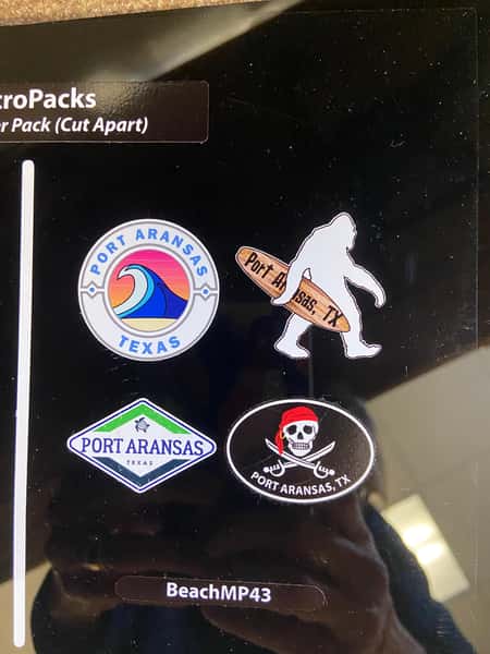 Decals - BeachMP43 - surf yeti