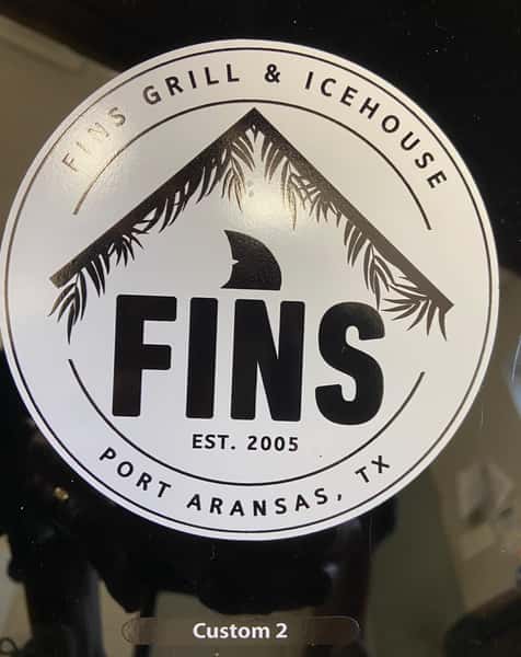 Decals - FINS Palapa Logo