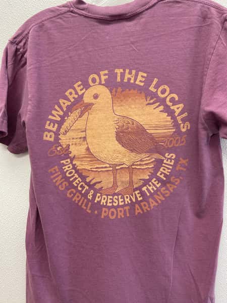 Shirts - SS Balmsey Seagull Fry - Berry