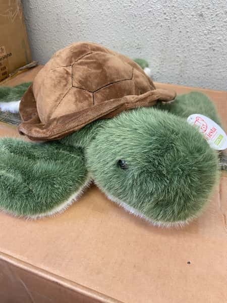 Plush - 17" Sea Turtle - Brown Shell