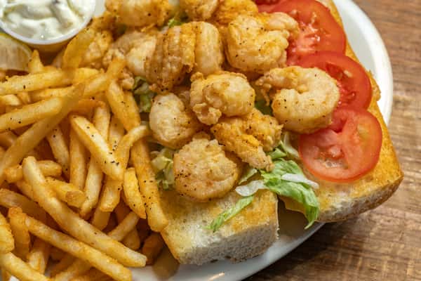Crispy Shrimp Po Boy