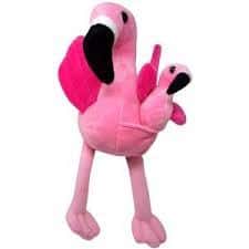 Plush - Flamingo with Baby