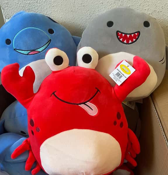 Plush - Squish Pillow Asst. Sealife