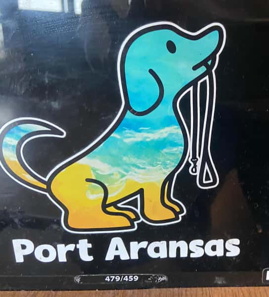Decals - Ocean Puppy w/Leash
