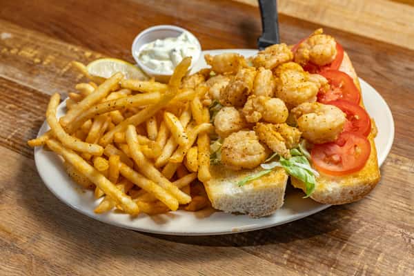 Crispy Shrimp Poboy