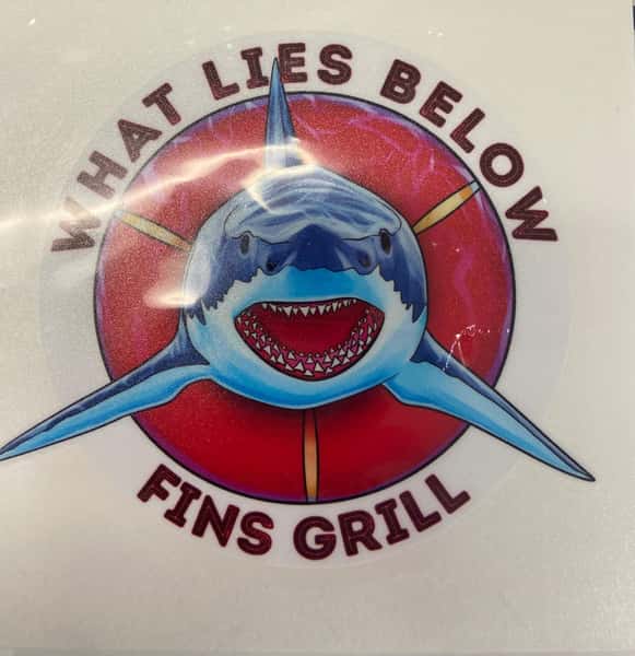 Decals - What Lies Below Shark