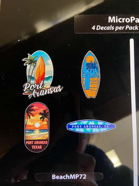 Decals - BeachMP72 - Surfing Waves
