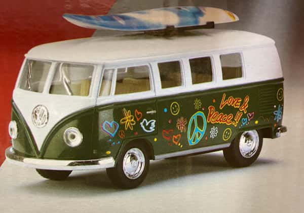 Toys - VW Bus with Surfboard