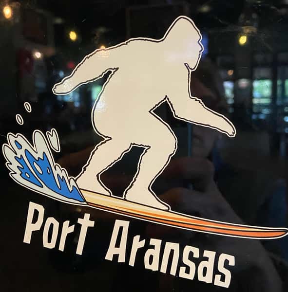 Decals - Surfing Bigfoot