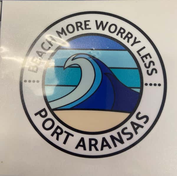 Decals - Beach More Worry Less