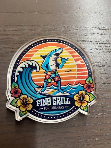 Magnet - Surfing Shark