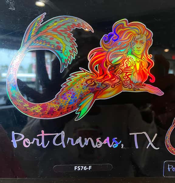 Decals - Foil Mermaid