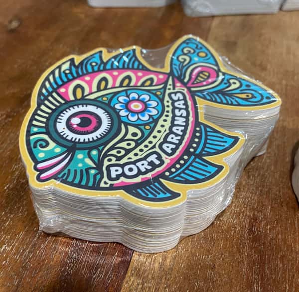 Stickers - Big Eyed Fish - Large