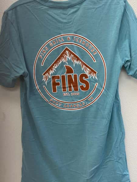 Shirts - SS Logo Heather Blue Lagoon