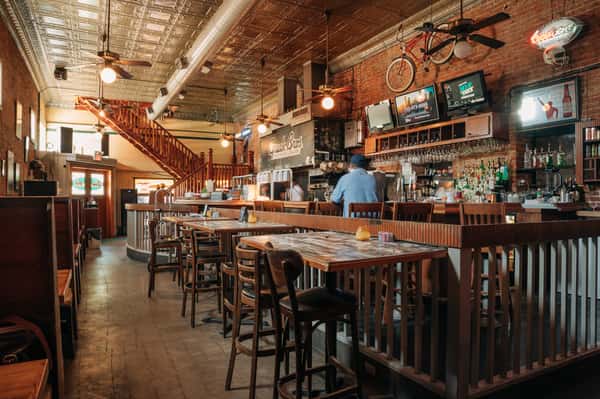 Interior bar area