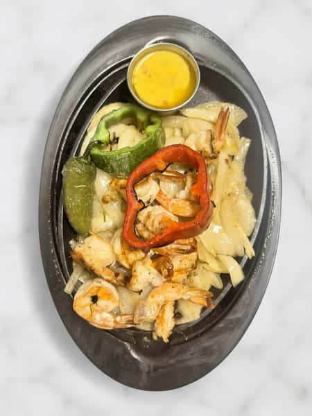 Jumbo Grilled Shrimp Fajitas