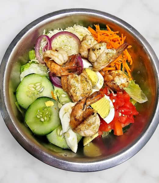 Jumbo Grilled Shrimp Salad