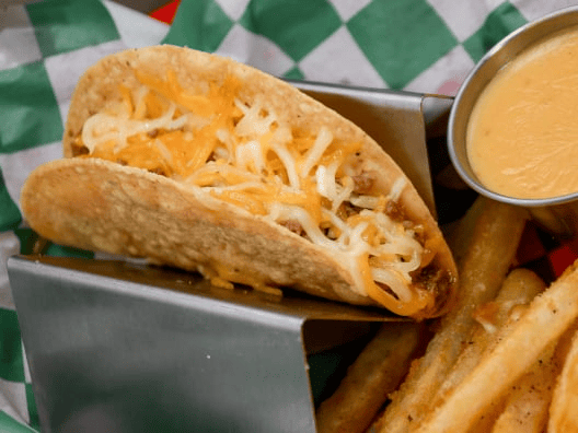 Meat & Cheese Taco