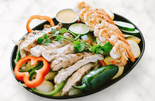 Big Combo Chicken & Shrimp Fajitas