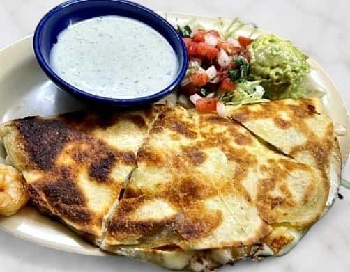 Grilled Shrimp Quesadillas