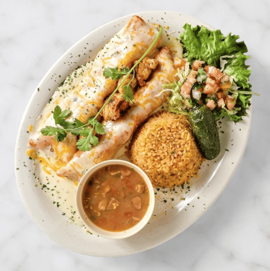 Seafood Enchiladas