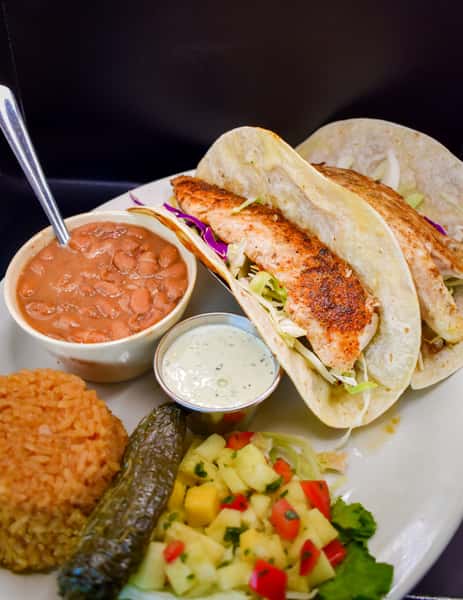redfish taco