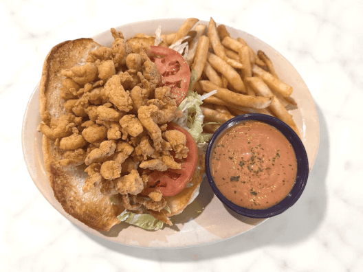 Cajun Popcorn Po'Boy