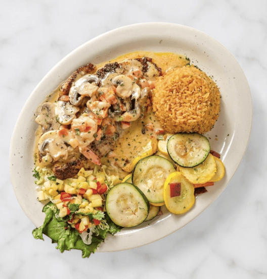 Blackened Redfish Pontchartrain