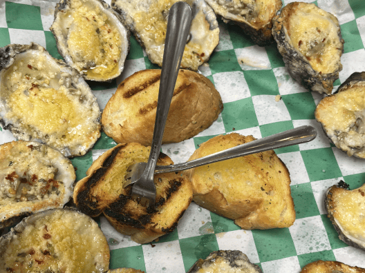 Char Grilled Oysters