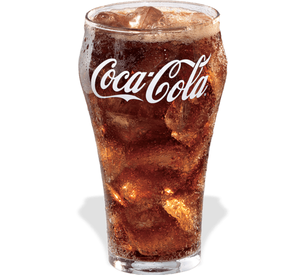 We Proudly Serve Coca-Cola Products
