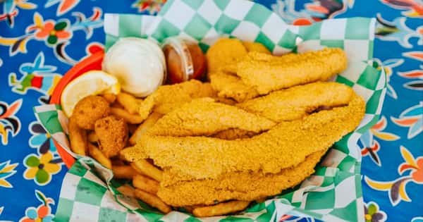 Family Seafood Dinner