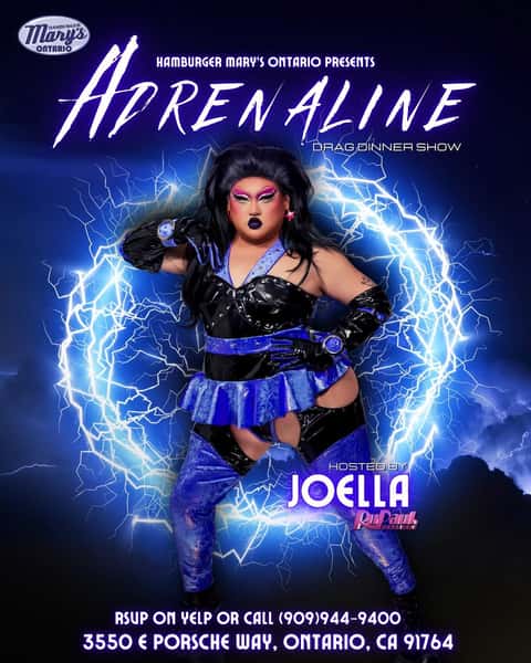Joealla Rag Adrenaline! Drag Dinner Show Starring Joella of RuPaul's Drag Race ...