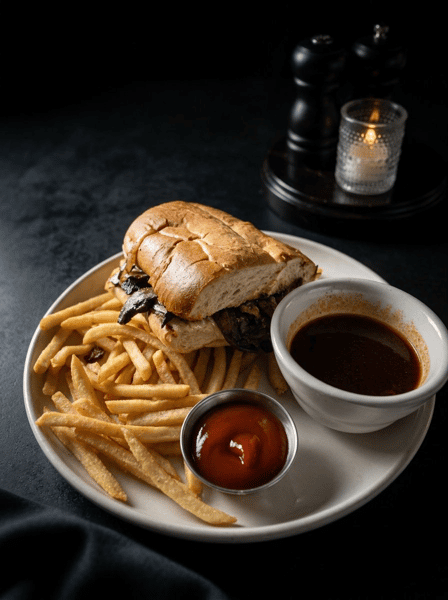 Catawba Mushroom French Dip