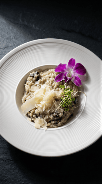 Mushroom Parmesan Risotto