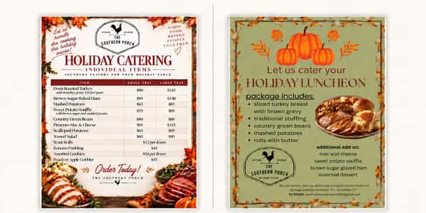 thanksgiving, holiday catering, holiday catering packages, turkey, honey baked ham, office catering