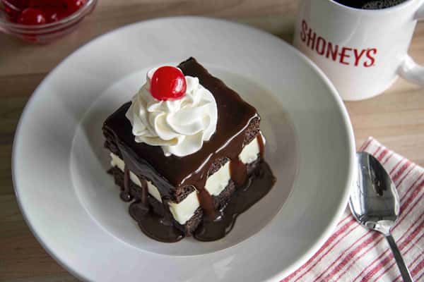 Shoney's World Famous Hot Fudge Cake