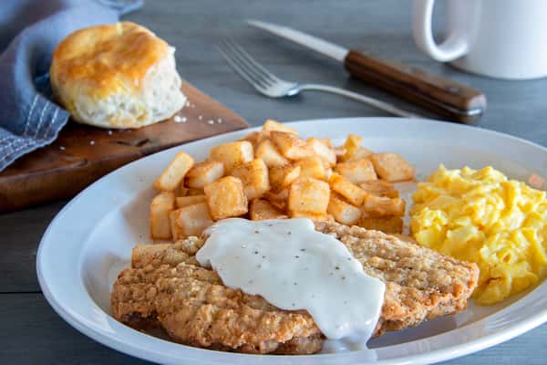 Country Fried Steak Breakfast Shoney's