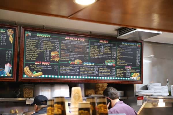 menu from inside